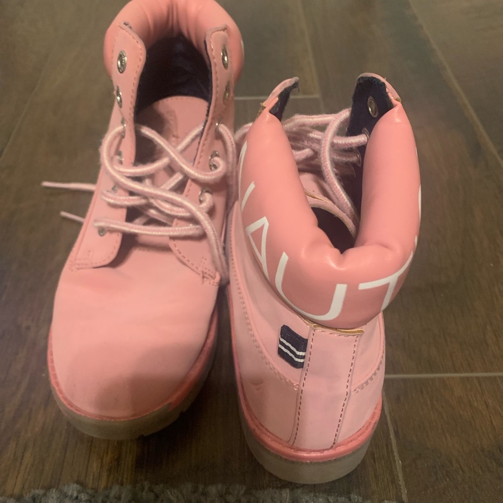 Nautical Girls Boots- Barely Worn